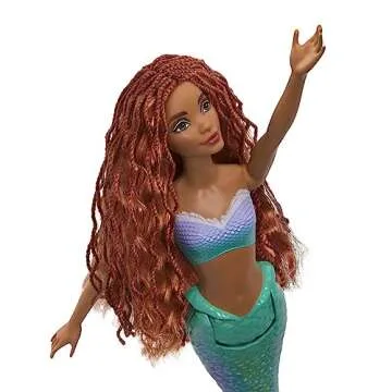 Mattel Disney Toys, Ariel Fashion Doll with Signature Outfit, Inspired by Disney’s The Little Mermaid Movie