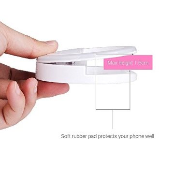 Selfie Ring Light with 36 LED - Dimmable Brightness