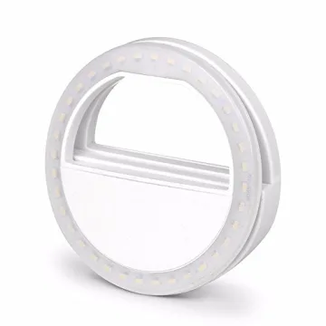 Selfie Ring Light with 36 LED - Dimmable Brightness