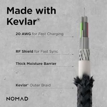 NOMAD Lightning Cable | 3.0 Meters | USB-C to Lightning