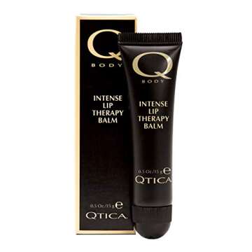 Qtica Intense Lip Repair Balm - Set of 2 by QTICA | Beeswax Smooth Creamy Texture Restorative Lip Ge...