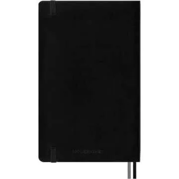 Moleskine Classic Expanded Notebook, Soft Cover, Large (5" x 8.25") Plain/Blank, Black, 400 Pages