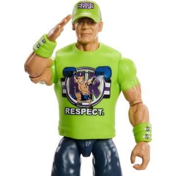 6-inch John Cena WWE Action Figure with Life-Like Detail