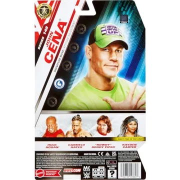 6-inch John Cena WWE Action Figure with Life-Like Detail