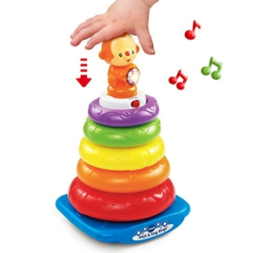 VTech Stack and Sing Rings - Fun Learning Toy for Babies
