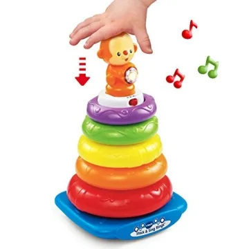 VTech Stack and Sing Rings - Fun Learning Toy for Babies