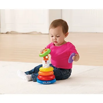 VTech Stack and Sing Rings - Fun Learning Toy for Babies