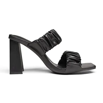 DREAM PAIRS Chunky Block Square Toe Heels - Perfect for Every Occasion