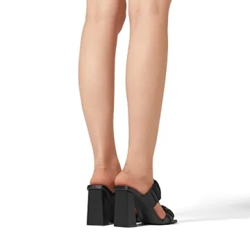 DREAM PAIRS Chunky Block Square Toe Heels - Perfect for Every Occasion