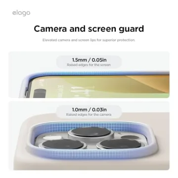 elago iPhone 16 Pro Silicone Case - Slim & Shockproof