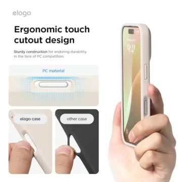 elago iPhone 16 Pro Silicone Case - Slim & Shockproof