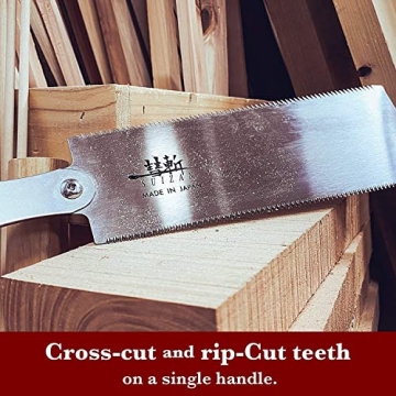 SUIZAN Japanese Pull Saw for Precision Woodworking Projects