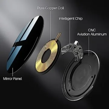 TOZO W1 Wireless Charger, 10W Qi-Certified Charging Pad