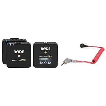 Rode Wireless GO II Compact Microphone System - Wireless Audio