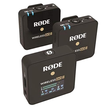Rode Wireless GO II Compact Microphone System - Wireless Audio