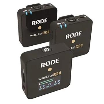 Rode Wireless GO II Compact Microphone System - Wireless Audio