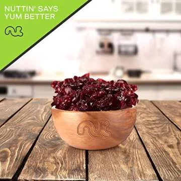 NUT CRAVINGS Dry Fruits - Sun Dried Whole Cranberries, Lightly Sweetened (16oz - 1 LB) Packed Fresh ...