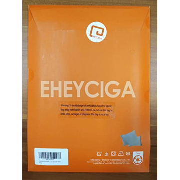 EHEYCIGA Satin Pillowcase Set for Queen Pillows, 2 Pack
