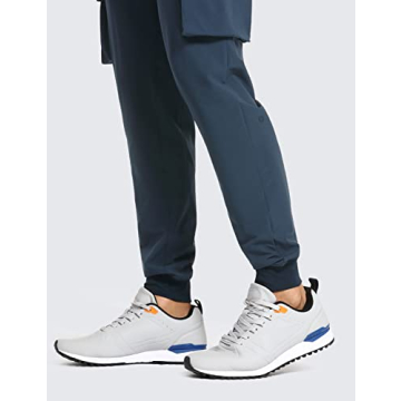 CRZ YOGA Men's Lightweight Cargo Joggers - Quick Dry Athletic Pants