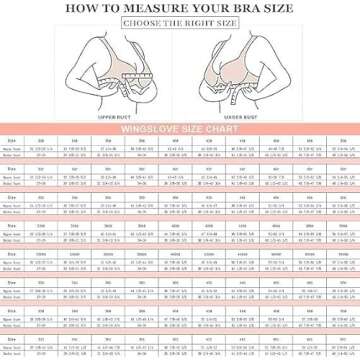 Wingslove Women's High Impact Sports Bra Full Coverage Wirefree Non Padded Workout Bra Plus Size(White,34B)