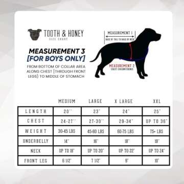 Tooth and Honey Pit Bull Pajamas | Stylish & Cozy Dog PJs