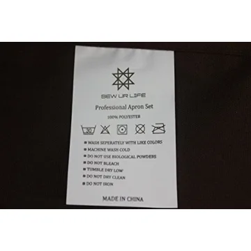 Navy Professional Adjustable Bib Apron with Pockets