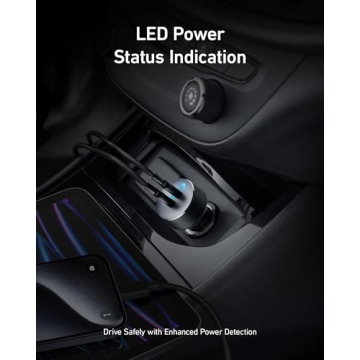Anker 40W USB C Car Charger Fast Dual Port Charging