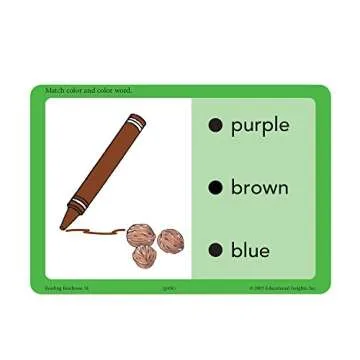 Educational Insights Hot Dots Phonics Flash Cards- Reading Readiness