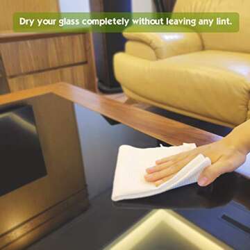 Eco-Friendly Reusable Paper Towels Set 10 Durable Washable Cloth