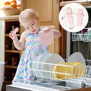 Yahaa Toddler Plates - On-the-Go Baby Feeding Set