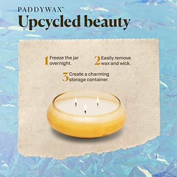 Paddywax Realm Artisan Candle - Yellow 13.5-Ounce Glory