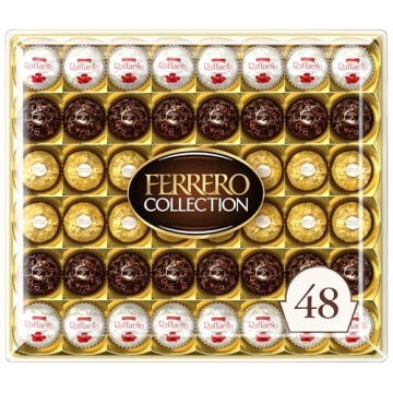 Ferrero Rocher 48 Count Gourmet Chocolate Gift Box