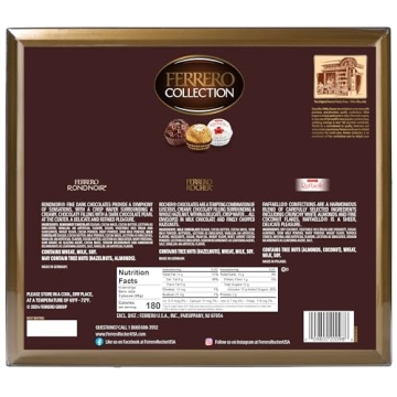 Ferrero Rocher 48 Count Gourmet Chocolate Gift Box