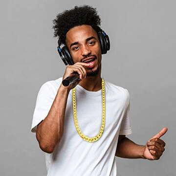 Gejoy Gold Chain Necklace Set for Bold Fashion Styles