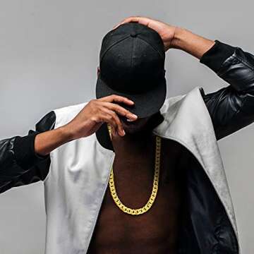 Gejoy Gold Chain Necklace Set for Bold Fashion Styles