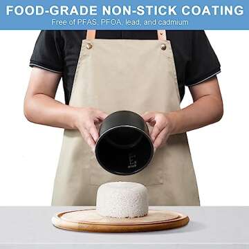 Bear Rice Cooker 2-Cups Uncooked, 1.2L Small Rice Cooker with Non-stick Coating, BPA Free, Portable Mini Rice Cooker, One Button to Cook and Keep Warm Function, White