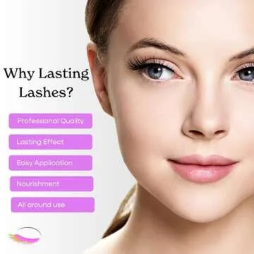Lasting Lashes Lash Extension Care Kit | Lash Cleaning Kit | Lash Extension Supplies | Lash Shampoo Kit | Eyelash Sleeping Mask for Extensions | Lash Fan | Lash Bath Kit | Eyelash Shampoo