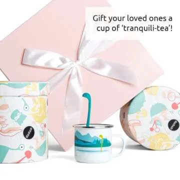 Cute OTOTO Cup of Nessie + Baby Nessie Tea Infuser Set