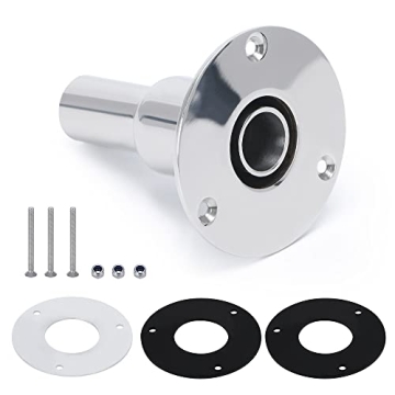 PTNHZ 24mm/0.94" 316 Stainless Steel Thru Hull Exhaust Skin Part of Air Diesel Heater For Diesel Par...