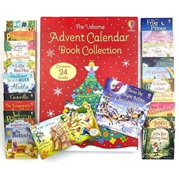 Usborne Advent Calendar Book Collection for Children