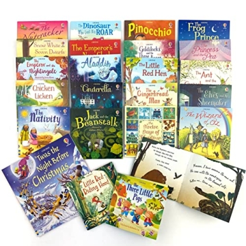 Usborne Advent Calendar Book Collection for Children