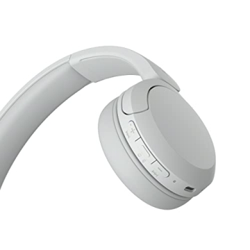 Sony WH-CH520 Wireless Bluetooth Headphones - White