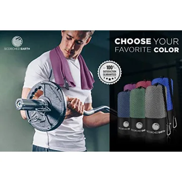 ScorchedEarth Quick Dry Microfiber Towel Set for Travel