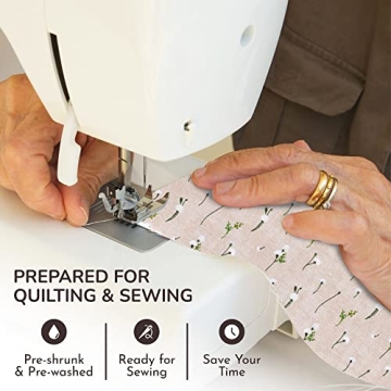 Tinyspool Jelly Roll Fabric Strips Assorted Bundle for Quilting