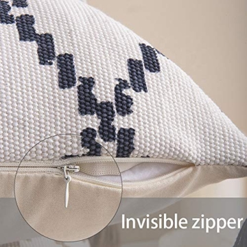 Elegant Boho Moroccan Decorative Pillow Cover 18x18