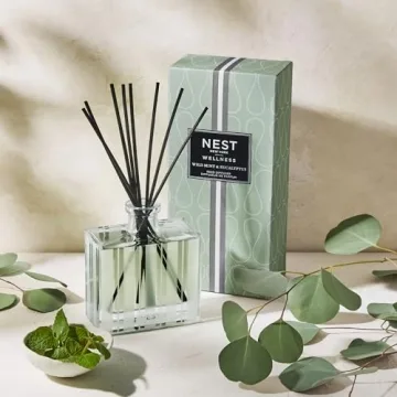 NEST New York Wild Mint & Eucalyptus Reed Diffuser