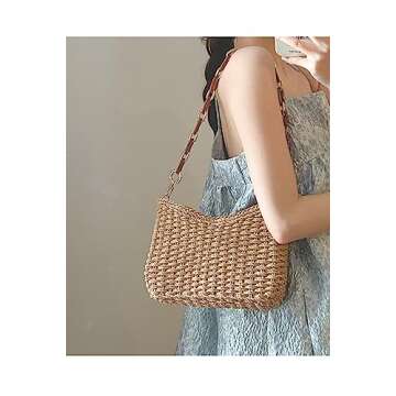 Ulisty Women's Handcrafted Mini Woven Bag for Everyday Use