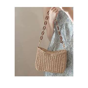 Ulisty Women's Handcrafted Mini Woven Bag for Everyday Use