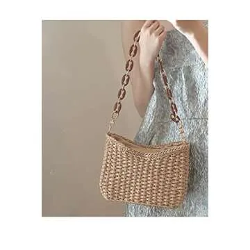 Ulisty Women's Handcrafted Mini Woven Bag for Everyday Use
