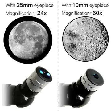 Gskyer 600x90mm Refractor Telescope for All Ages